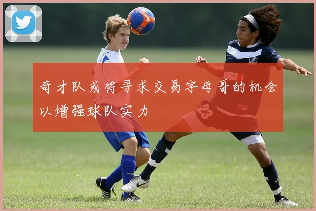 奇才队或将寻求交易字母哥的机会以增强球队实力